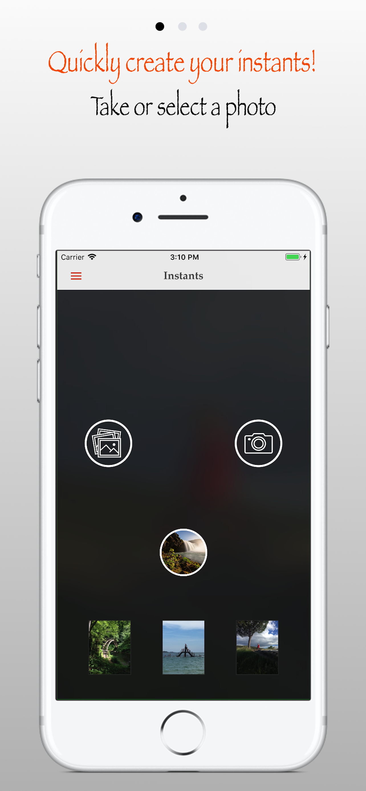 Instants screenshot 2
